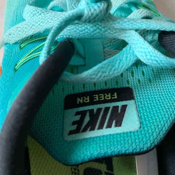 Blue nike free run sneakers - Picture 5 of 6